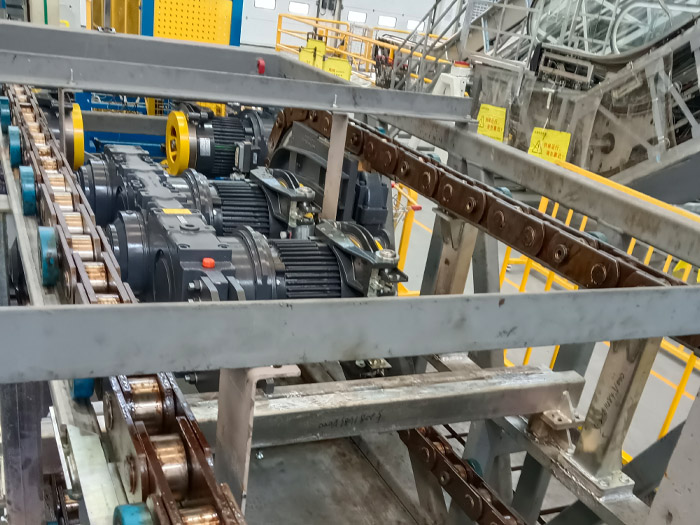 曳引機(jī)試驗(yàn)臺——驅(qū)動站測試現(xiàn)場